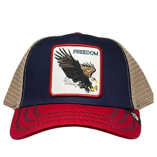 Freedom Azul Visera Roja