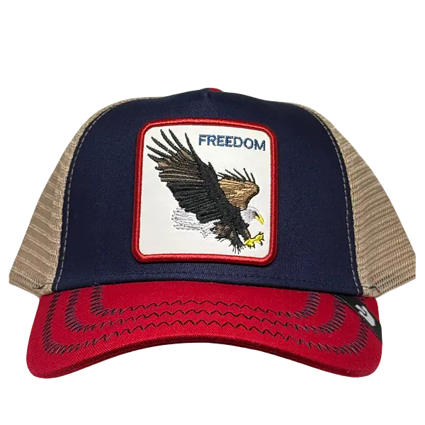 Freedom Azul Visera Roja