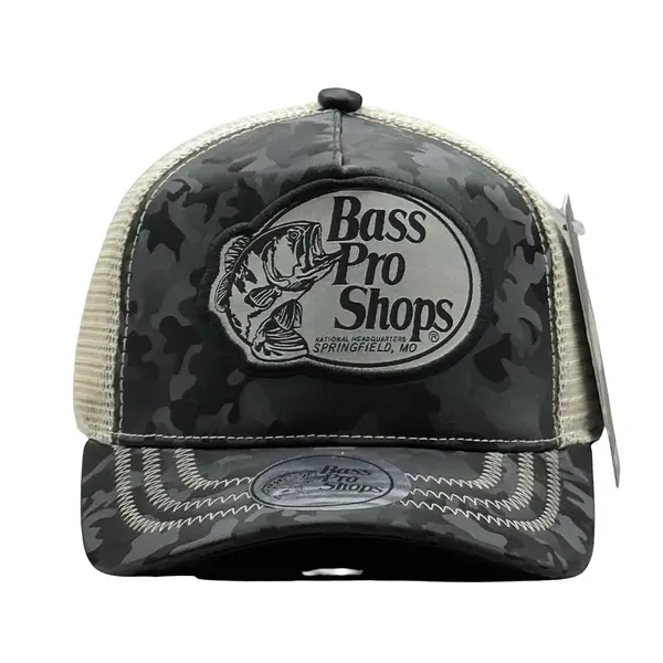 Bass Pro Shops Gris Reflectiva Malla Beige