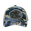 Bass Pro Shops Azul Camuflado Parche Gris