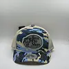 Bass Pro Shops Azul Camuflado Parche Gris
