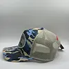 Bass Pro Shops Azul Camuflado Parche Gris