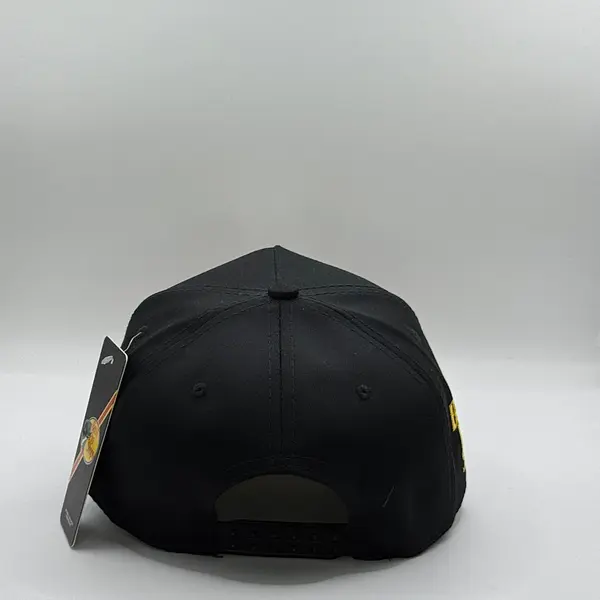 Bass Pro Shops Negra Completa Parche Amarillo