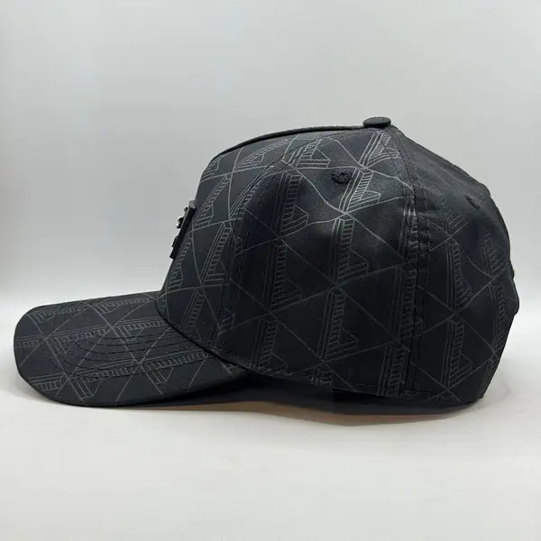 Gorra Lacoste Negra Parche Goma Pin