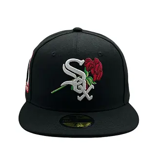 Gorra Negra Red Sox Boston Sox Rosa