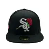 Gorra Negra Red Sox Boston Sox Rosa