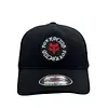 Gorra Cerrada Fox Negra Zorro Rojo