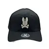 Gorra Negra Conejo Blanco