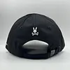 Gorra Negra Conejo Blanco