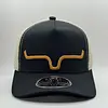 Gorra Kimes Negra Amarillo Malla Beige