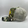 Bass Pro Shops Camuflada Verde Parche Amarillo