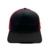 Gorra Columbia Negra Malla Roja