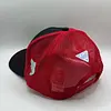 Gorra Columbia Negra Malla Roja