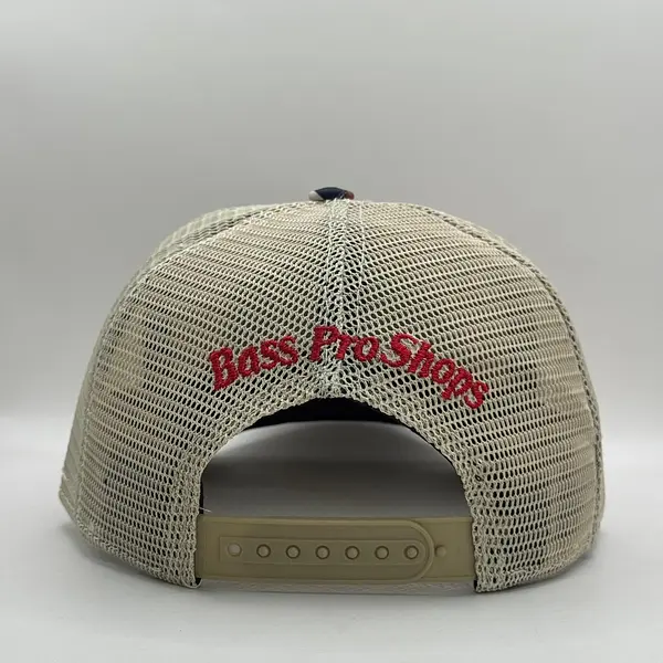 Bass Pro Shops Camuflada Naranja Parche Gris