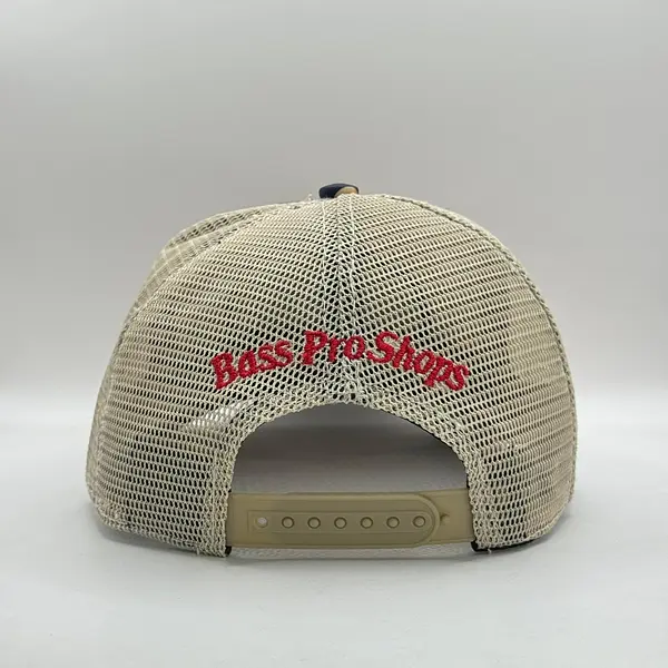 Bass Pro Shops Camuflada Naranja Parche Azul