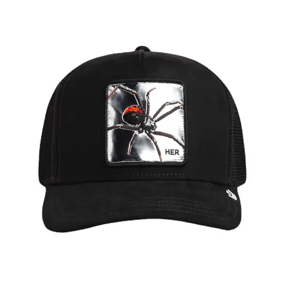 Her Araña Parche Plateado Og