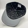 Gorra Fox Gris Letras