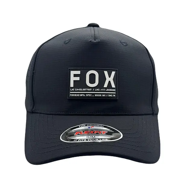 Gorra Fox Negra Letras