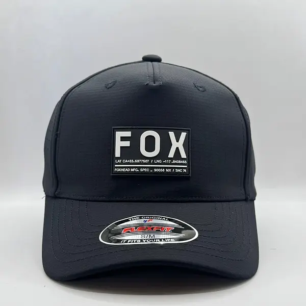 Gorra Fox Negra Letras