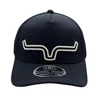 Gorra Kimes Negra Bordeado