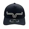 Gorra Kimes Negra Bordeado