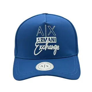 Gorra Armani Exchange Cursiva Azul