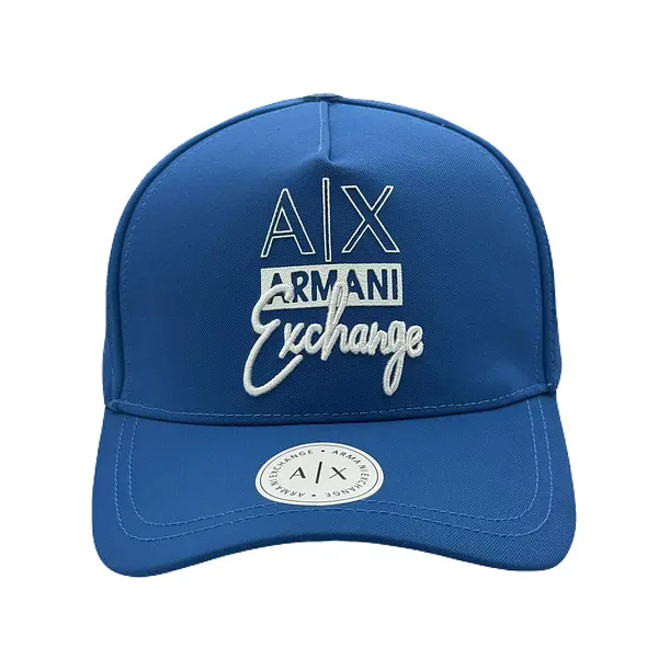 Gorra Armani Exchange Cursiva Azul