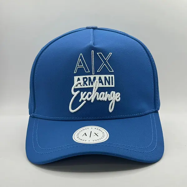Gorra Armani Exchange Cursiva Azul