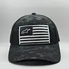 Gorra Alpinestar Camuflado Negro Bandera
