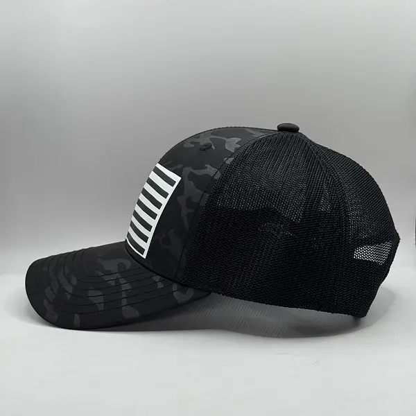 Gorra Alpinestar Camuflado Negro Bandera