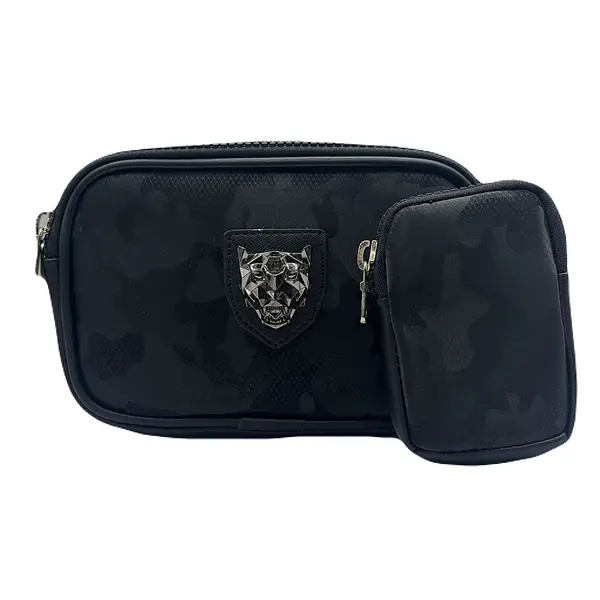 Carriel Con Monedero Biselada Philipp Plein
