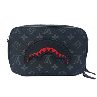 Carriel Pasta Dura Louis Vuitton X Sprayground