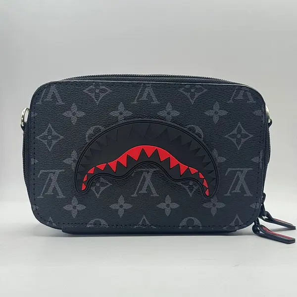 Carriel Pasta Dura Louis Vuitton X Sprayground