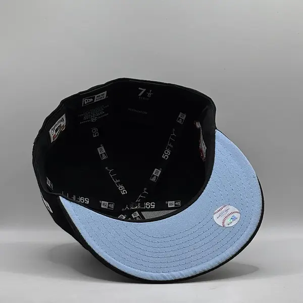 Gorra Negra Ny En Fuego