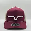 Gorra Kimes Vino Tinto Malla Beige