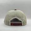 Gorra Kimes Vino Tinto Malla Beige