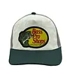 Bass Pro Shops Blanca Reflectiva Visera Verde