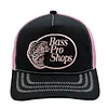 Bass Pro Shops Negra Malla Rosada Zigzag