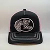 Bass Pro Shops Negra Malla Rosada Zigzag