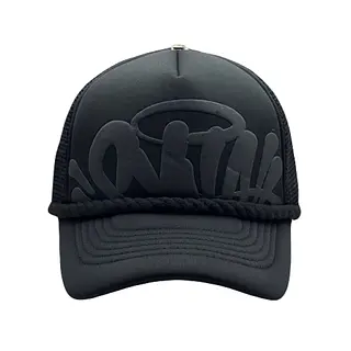 Syna World Trucker Hat Negra Cordón