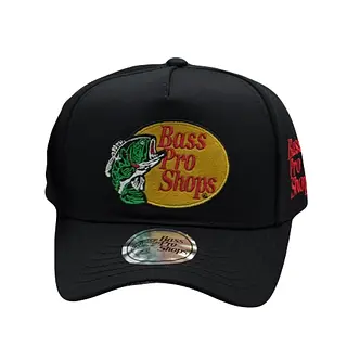 Bass Pro Shops Negra De Parche Amarillo