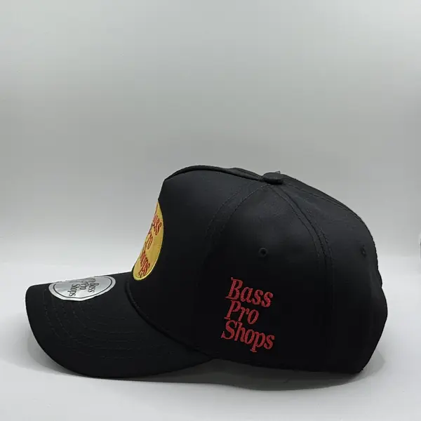 Bass Pro Shops Negra De Parche Amarillo