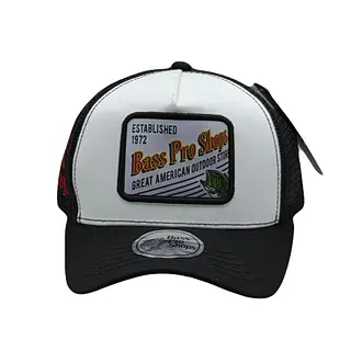 Bass Pro Shops Blanca Parche Cuadrado
