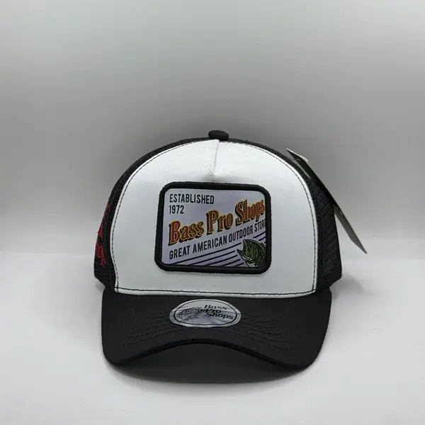 Bass Pro Shops Blanca Parche Cuadrado