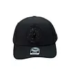 Gorra Adler Negra Caballo En Goma