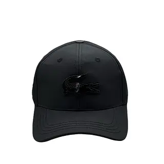 Lacoste Negra Placa Metálica