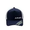Gorra Ariat Azul Malla Blanca