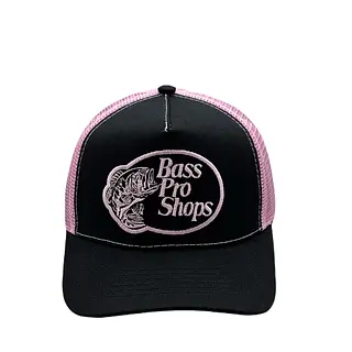 Bass Pro Shops Negra Malla Rosada