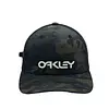 Gorra Oakley Verde Camuflada Letras Blancas