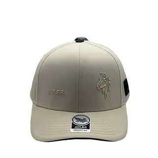 Gorra Adler Beige Caballo Perfil